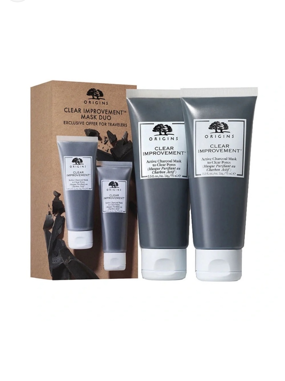 ORIGINS
CLEAR IMPROVEMENT™
MASK DUO
